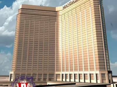 Las Vegas Mandalay Bay 3D model