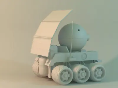 Planet 51 Rover 3D model
