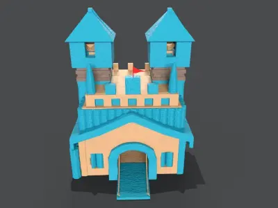Town hall 3D model