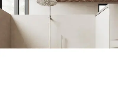 bathroom interior scenes 3D model