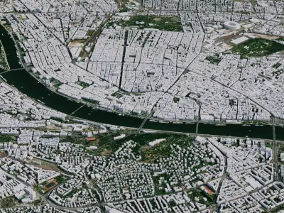 Budapest - Hungary 3D model