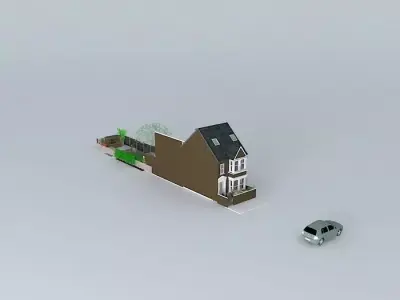 house London victorian terrace 3D model