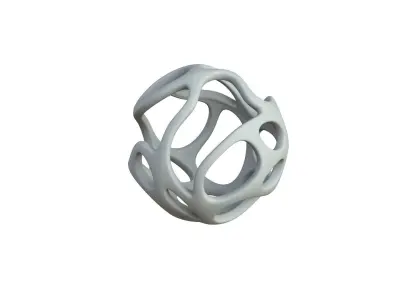 SciFi Cube Object No 42962 Low Poly Shape Texture