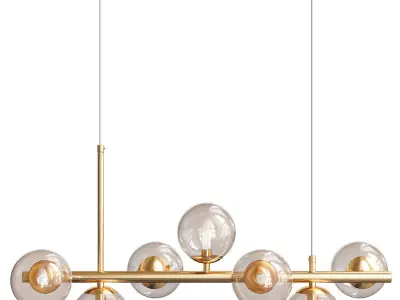 Cluster 7 Lamps 3D model