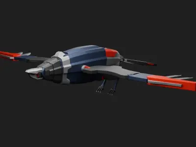 Robotic Raven 3D print model