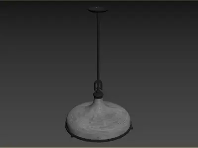 Rutherford pendant light 3D model purchase