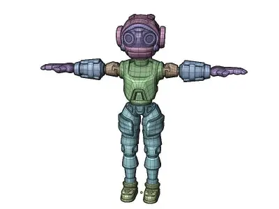 Humanoid Robot 3D model order
