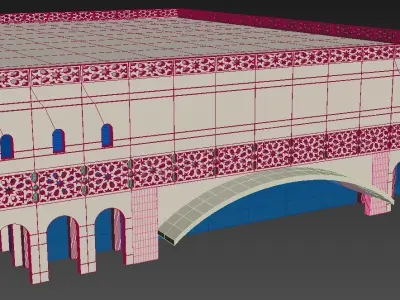 Al Raha Theatre - Arabic Building for exterior No interior 3D model