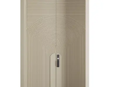 Entrance door set246 3D model