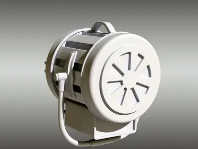 Mole Richardson Studio Lamp 3D print model