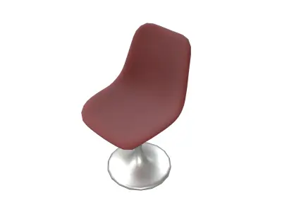 Bar Chair v1 004 Low-poly 3D model
