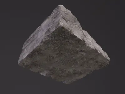 Stairs 3D Model Low-poly 3D model