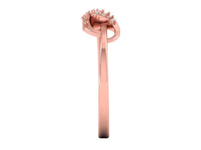 Solitaire Wedding Engagement Women Light Weight Rings 3D print model purchase