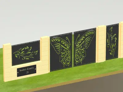 DXF Pack GATES-32 models 3D model