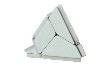 Sci Fi Object No 5454 Low Poly Texture