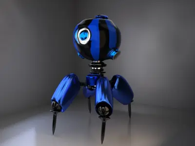 Robot Team 3D model