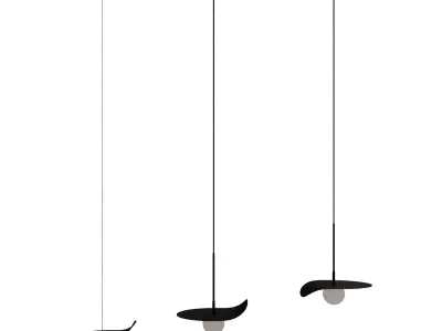 pendant light Kdln Flow 3D model