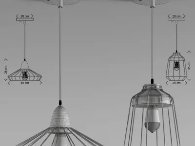 Winson vintage industrial DIY metal 3D model