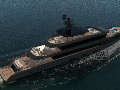 Solta Yacht Dynamic Simulation 3D model
