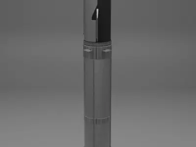 Star Ship 3D Model in Blender 3D model