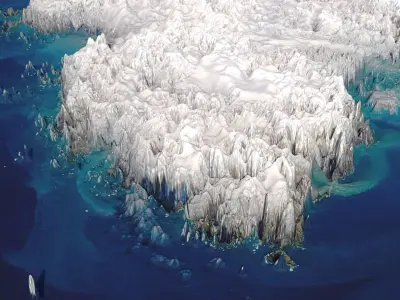 Elephant Island 3D model