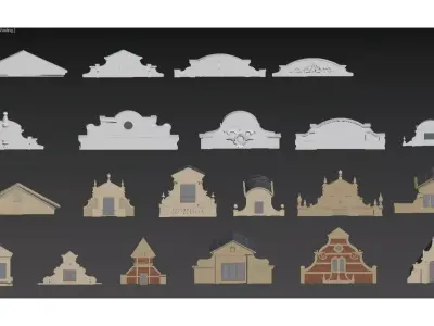 Architectural Decoration 3D model