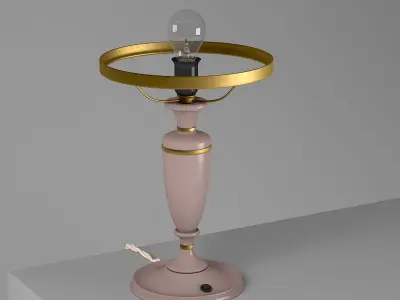 Old lamp 3D model order