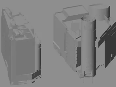  Shibuya Tokyo Japan Free low-poly 3D model
