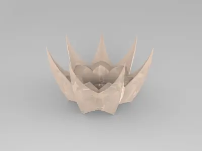 candle holder  Free 3D print model