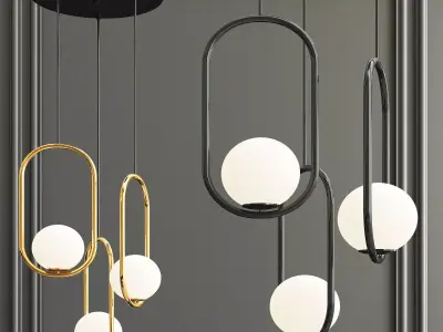 HOOP TRIO 3D model