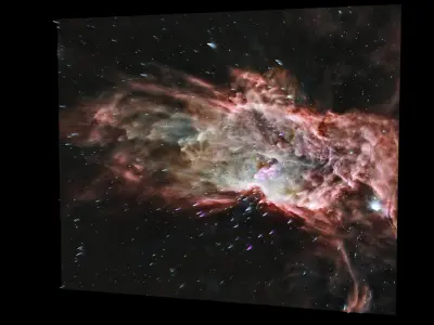 Flame Nebula 3D model