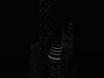 SpiderWare City Block 3D model 2