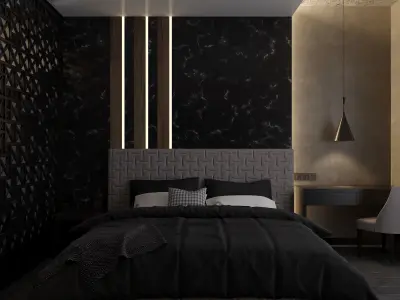 Modern Apartment for single people 3D model