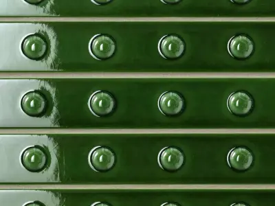 Textured Ceramic Wall Tile 3D Model  Texture