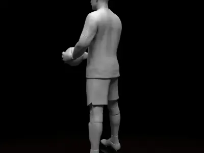 Neuer Bayern Munich Football Player STL files 3D print model 3D print model