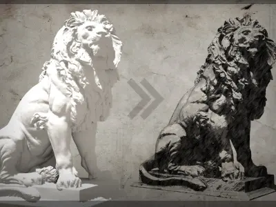 Sketch Shaders for Blender Eevee