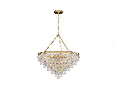 Calypso 8 Light Chandelier 137-VG 3D model