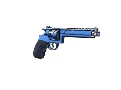 Sci-Fi revolver 3D model