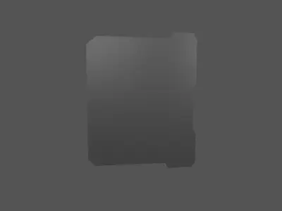 UHD High tech Graphical Interface v7 002 Low-poly 3D model