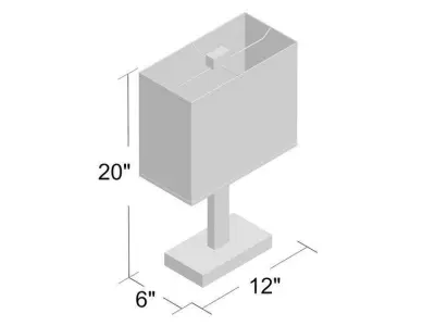 Saurabh Metal Lamp Free 3D model