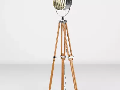 Studio Tripod Lamp 3D model