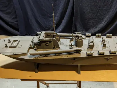 1 20 Vosper MTB RC Model Boat 3D print model