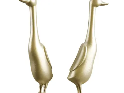 Perri Gold Duck 3D model