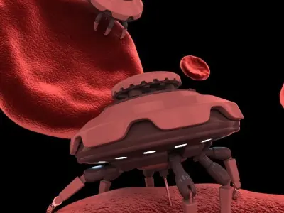Nano Medical Robot 3D model