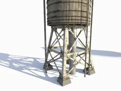 Water Tanks 3D model