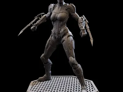 CyberJagg04 for 3d Print 3D print model