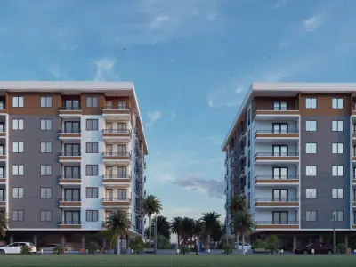 Buildings High Quality Exterior Scene Lumion 10 3D model  3D model