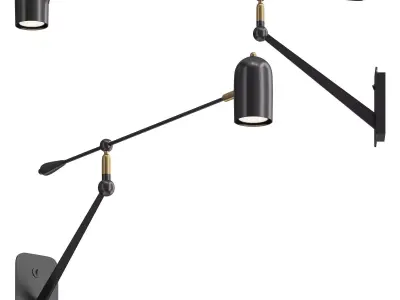 ALEX Wall Lamp 3D model