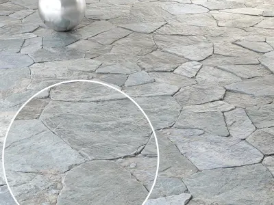 Mrf Pavement Set16 Low-poly 3D model