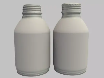 Aluminium Bottle 3D model